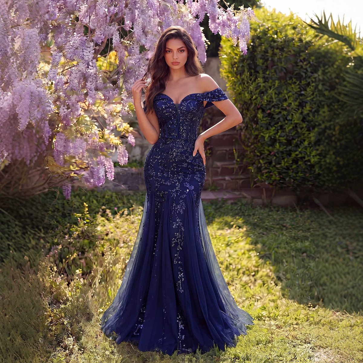 Minimalist Evening Gown