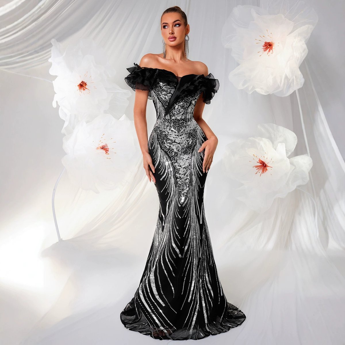 Minimalist Evening Gown