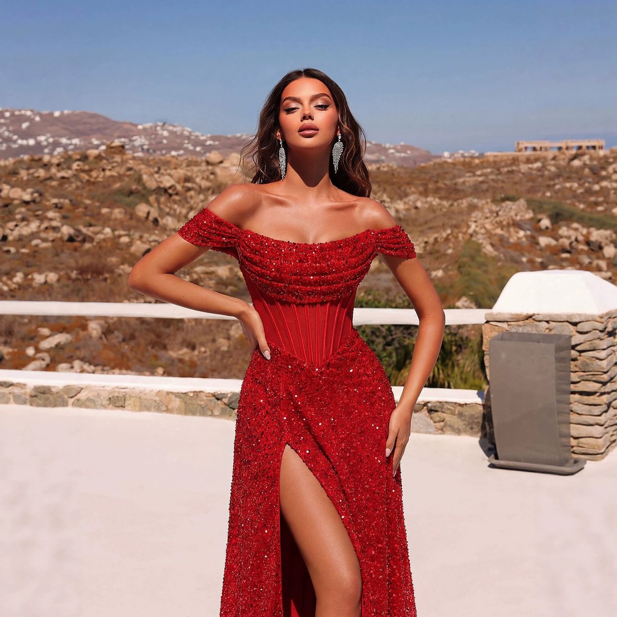 Minimalist Evening Gown
