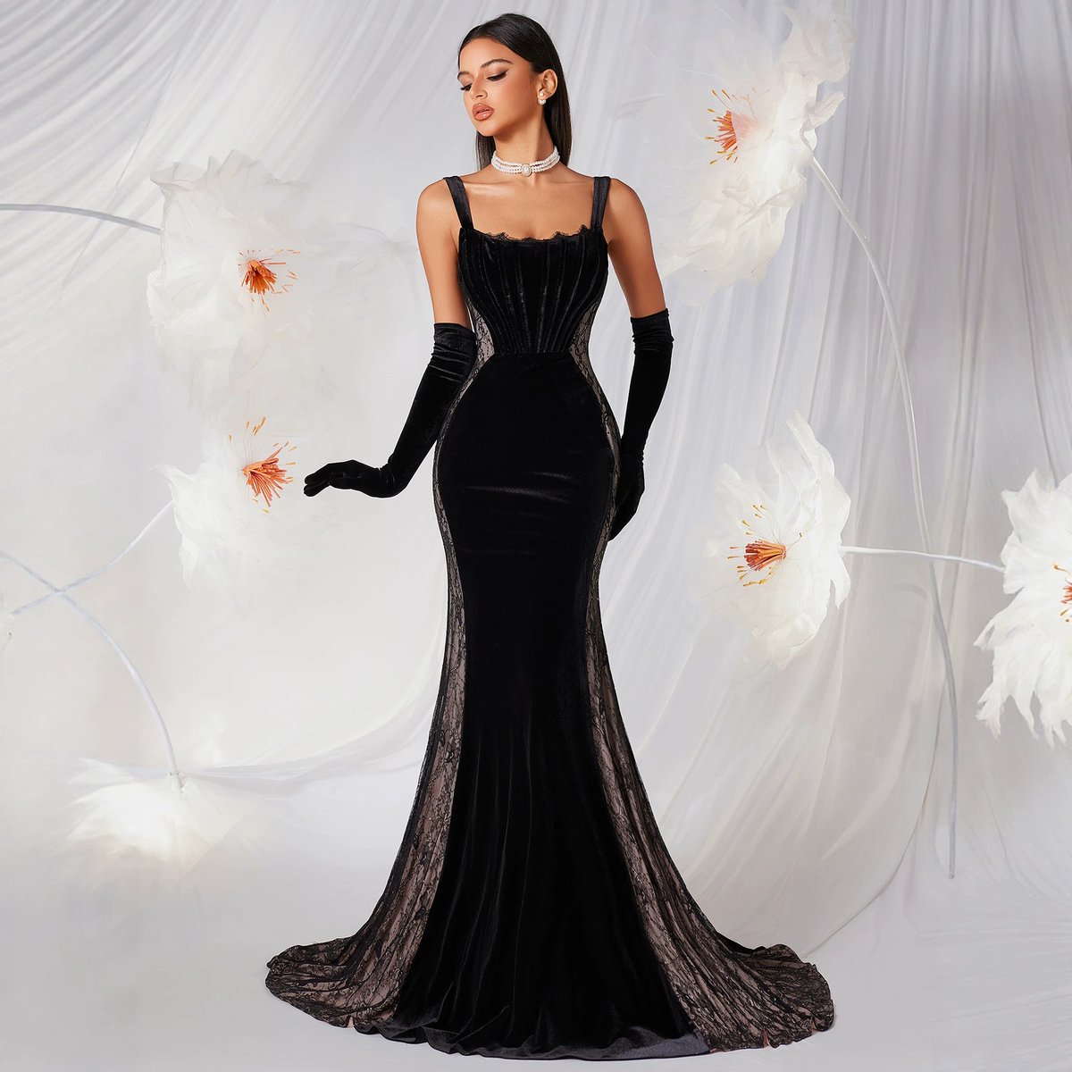 Minimalist Evening Gown